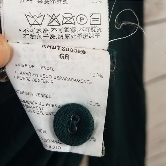 Kai-aakmann Green Long Sleeve Cardigan Top - Picture 3 of 6